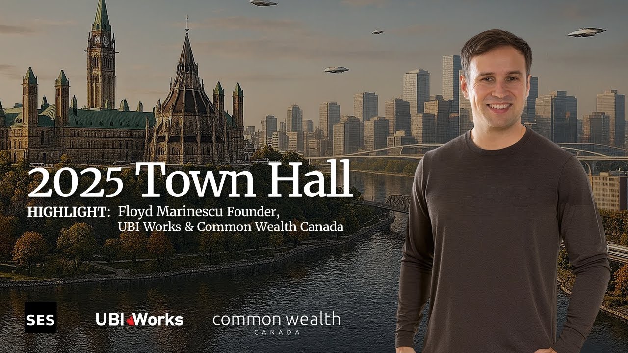Floyd Marinescu, Founder, UBI Works & Common Wealth Canada (Town Hall Highlight)