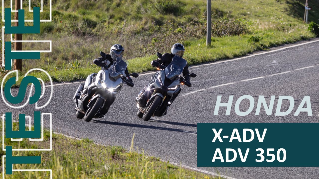 Teste Honda ADV 350 vs Honda X-ADV - Review