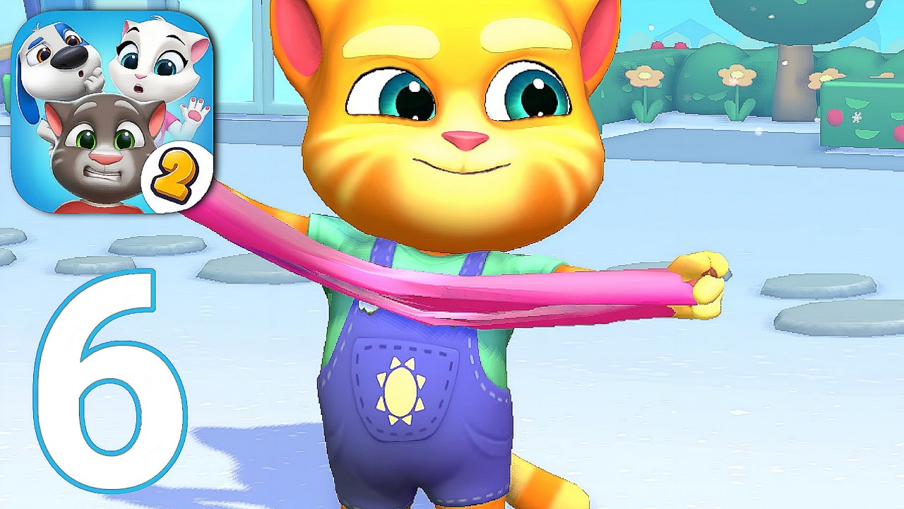 My Talking Tom Friends 2 - Прохождение игры, часть 6 - Джинджер (ANDROID/IOS)