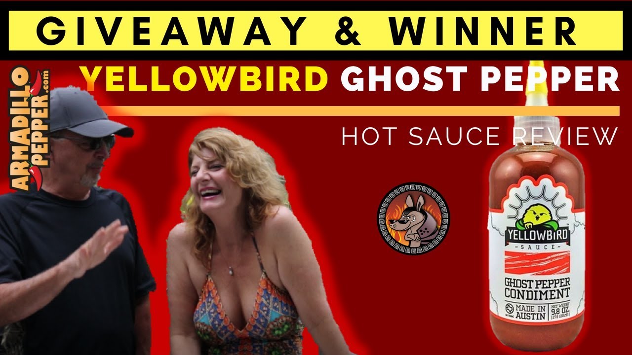 YellowBird Ghost Pepper Sauce Condiment Review | Armadillo Pepper
