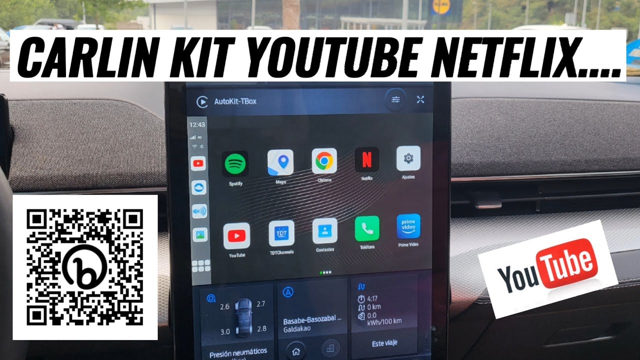 👉​CARLINK KIT para ✅️ Mustang Mach-e NETFLIX YOUTUBE !!!!!! SIN LIMITES !!!!!!!