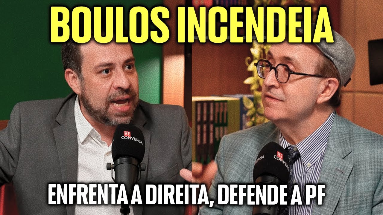BOULOS DÁ SHOW: QUESTIONA OPERAÇÃO DE CASTRO, REBATE CRÍTICAS A LULA E SURPREENDE REINALDO AZEVEDO!!