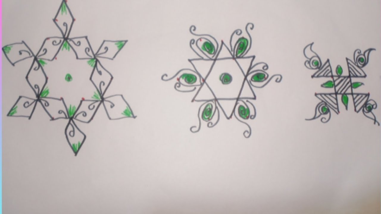 Daily easy  kolangal✍️