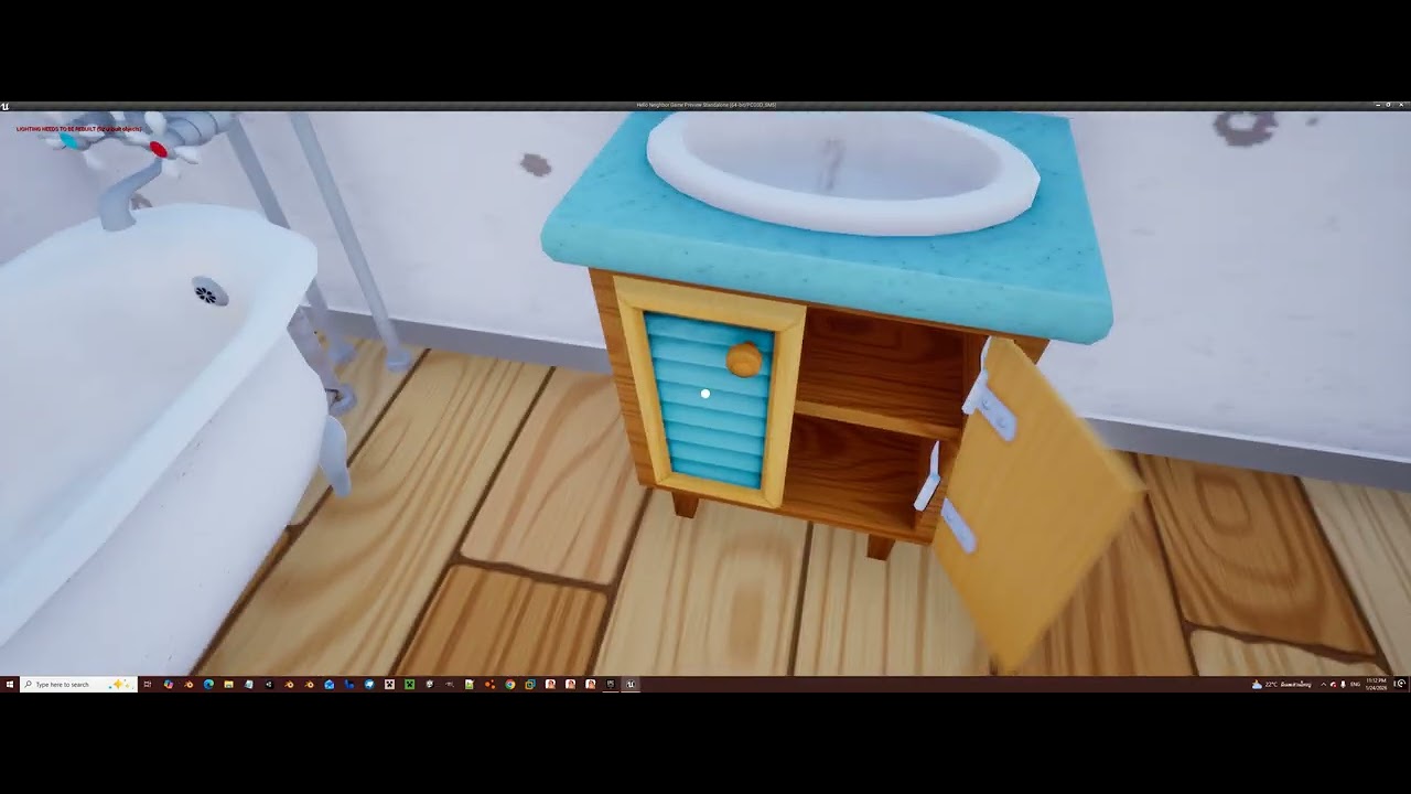 Day 1 of making a hello neighbor game!