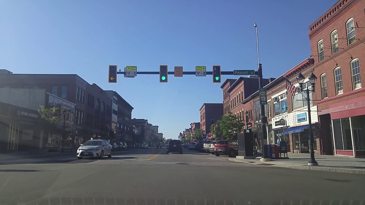 Driving by Concord,New Hampshire