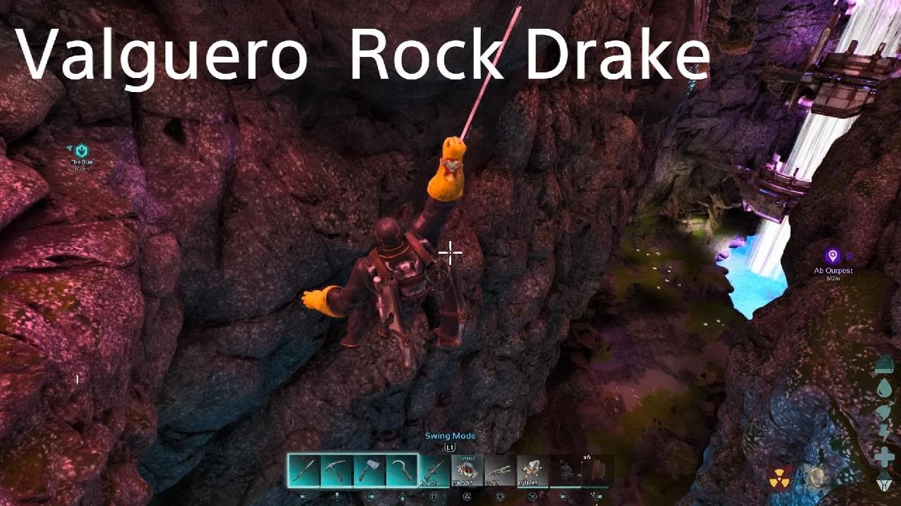 ARK Survival Ascended Valguero Rock Drake run