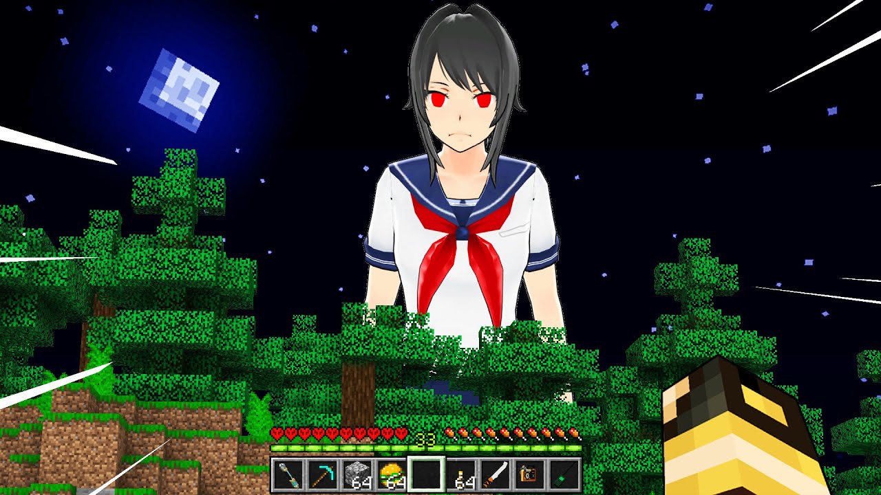 HO INCONTRATO YANDERE NEL MIO MONDO DI MINECRAFT!!