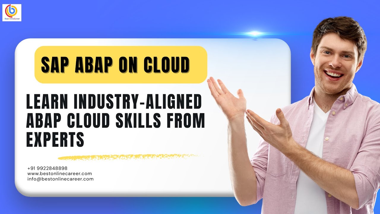 SAP ABAP on Cloud EXPOSED Learn from Industry Experts| Best Online Carerer
