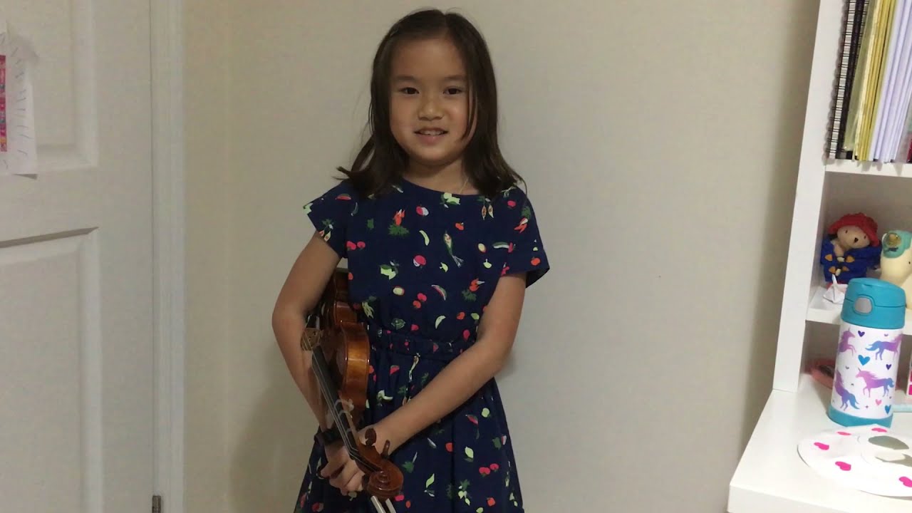 Suzuki Violin: Book 2 Beethoven Minuet, 9 years old