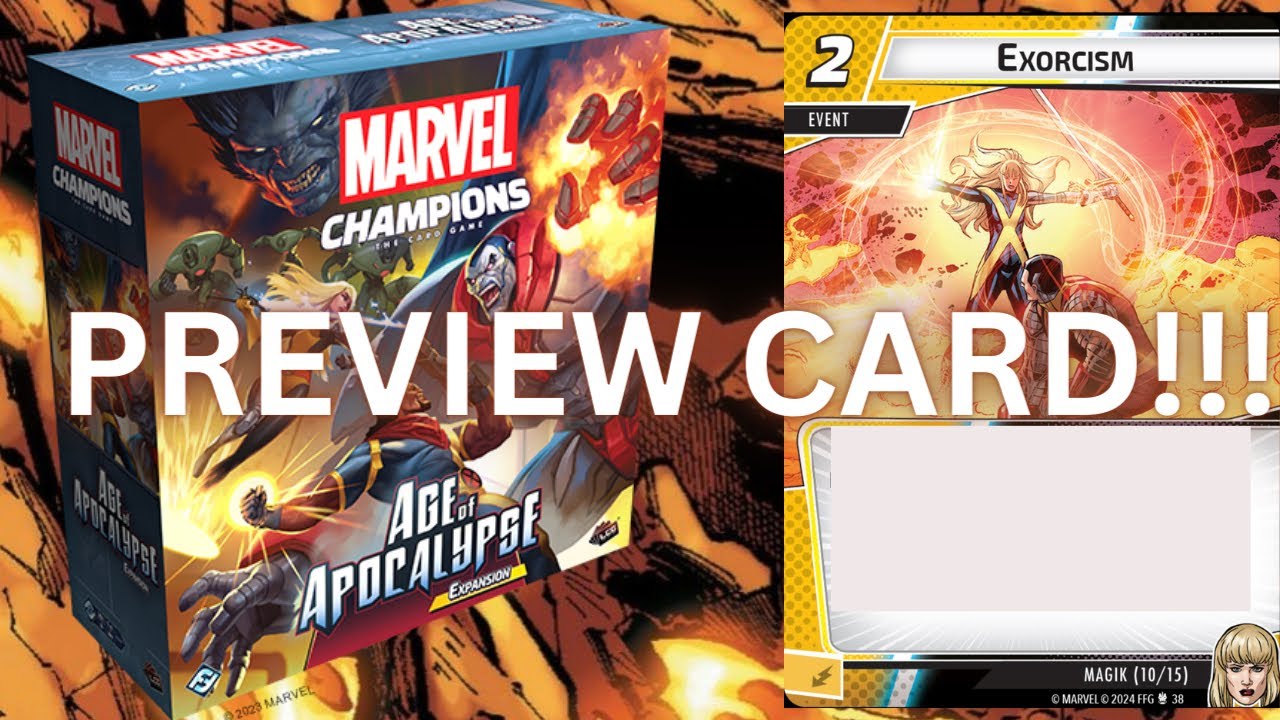 Revealing A HERO CARD For The AGE OF APOCALYPSE!! | Marvel Champions