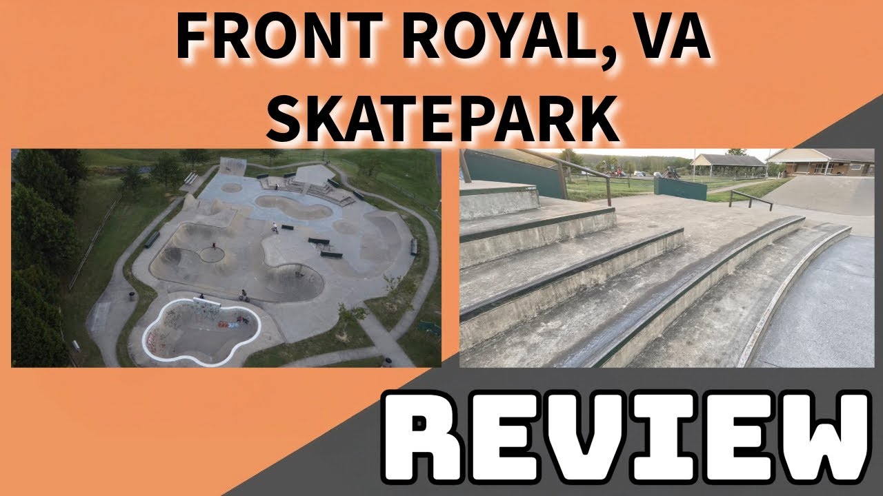 Front Royal, VA skatepark tour! Great flow in a beautiful location. #skatepark #skateboarding #skate