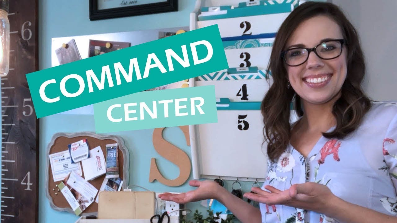 HOW TO CREATE A FAMILY COMMAND CENTER / LANDING ZONES