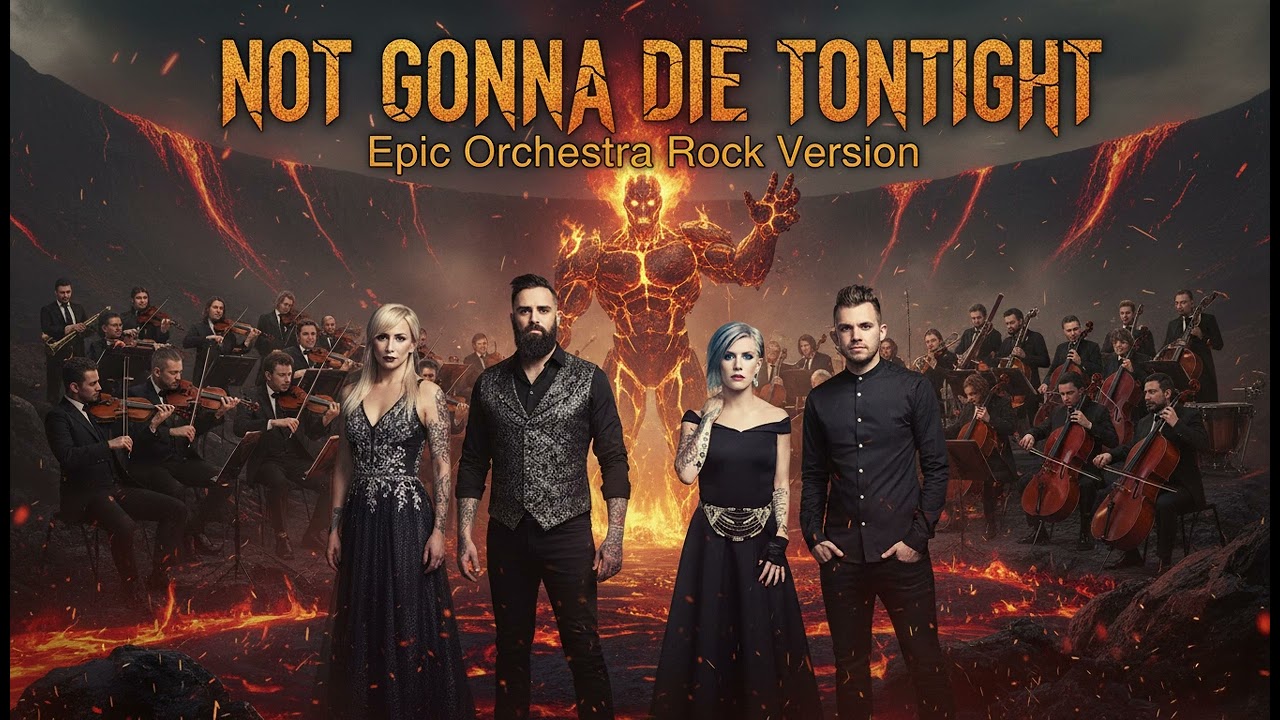Skillet - Not Gonna Die Tonight - EPIC ORCHESTRA ROCK VERSION | WORKOUT MOTIVATION
