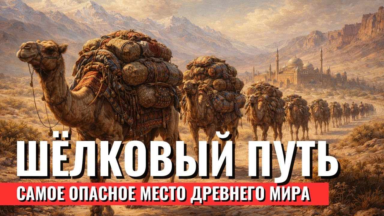 ВЕЛИКИЙ ШЁЛКОВЫЙ ПУТЬ | Как Воровали Секреты и Выживали в Пустыне | ИСТОРИЯ ДЛЯ СНА
