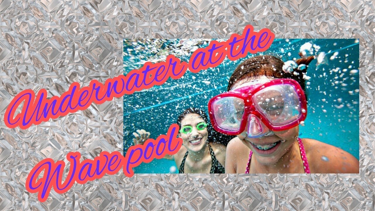 UNDERWATER IN THE WAVE POOL AT POINT MALLARD