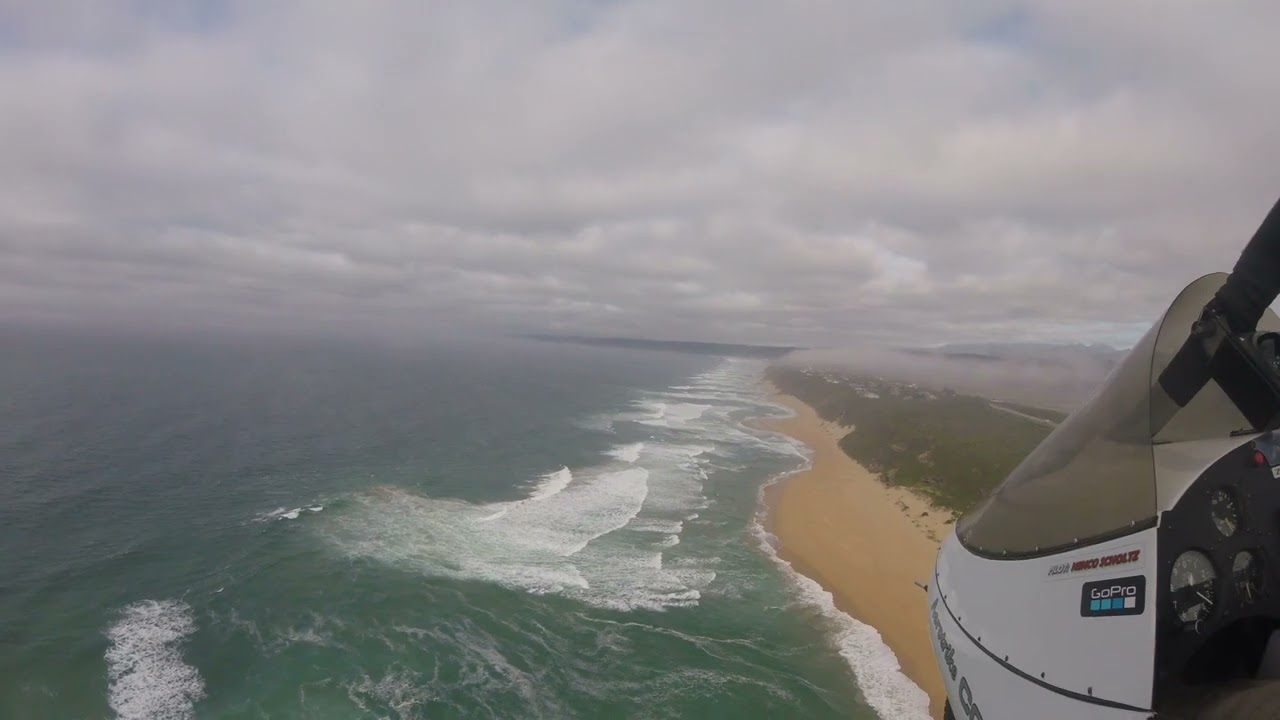 Charlize Benadie. Microlight Flight Adventure over Wilderness in the Garden Route. 