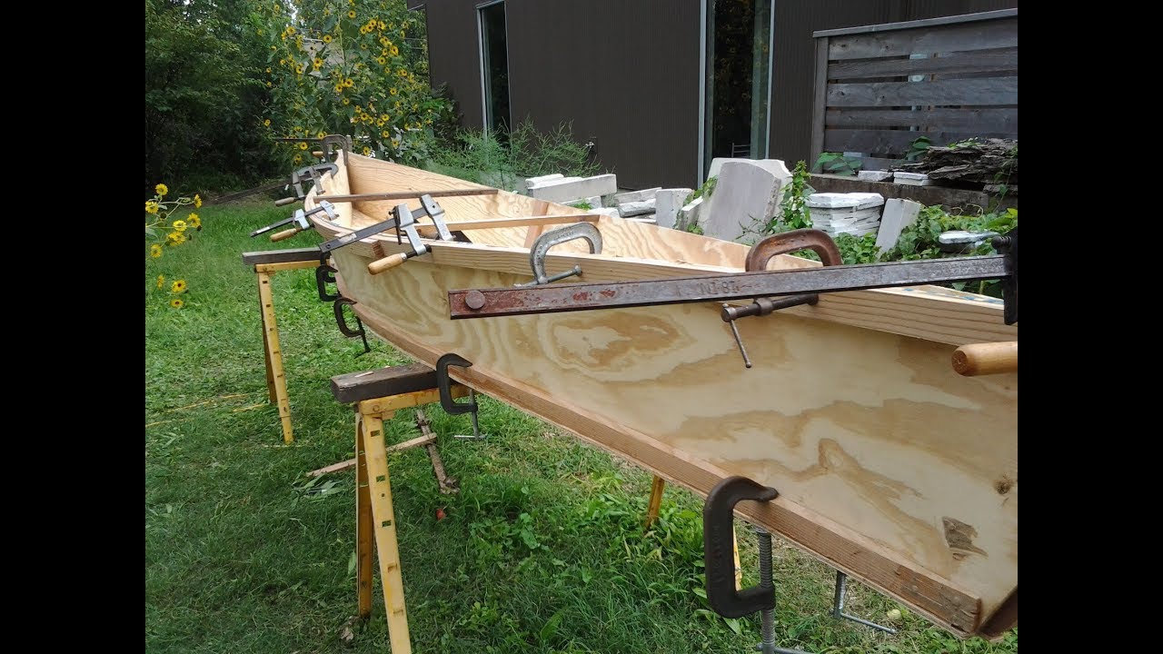 Two-day canoe build