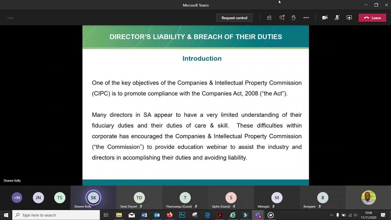 Director Duties Video