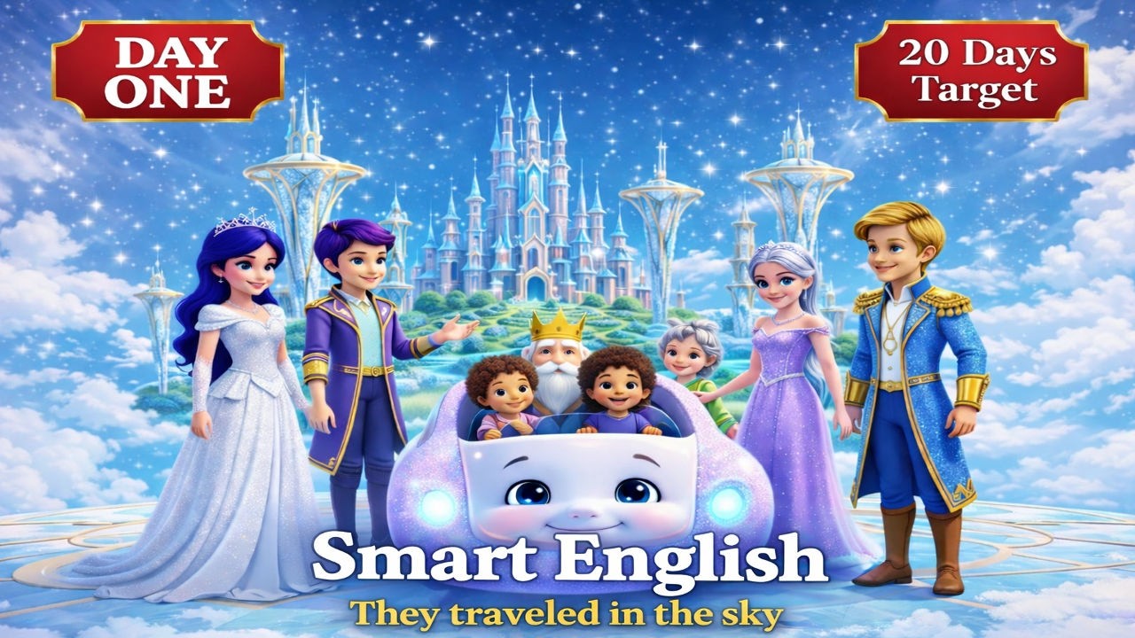 They Traveled in the Sky! | A2 Level English | Easy English Story