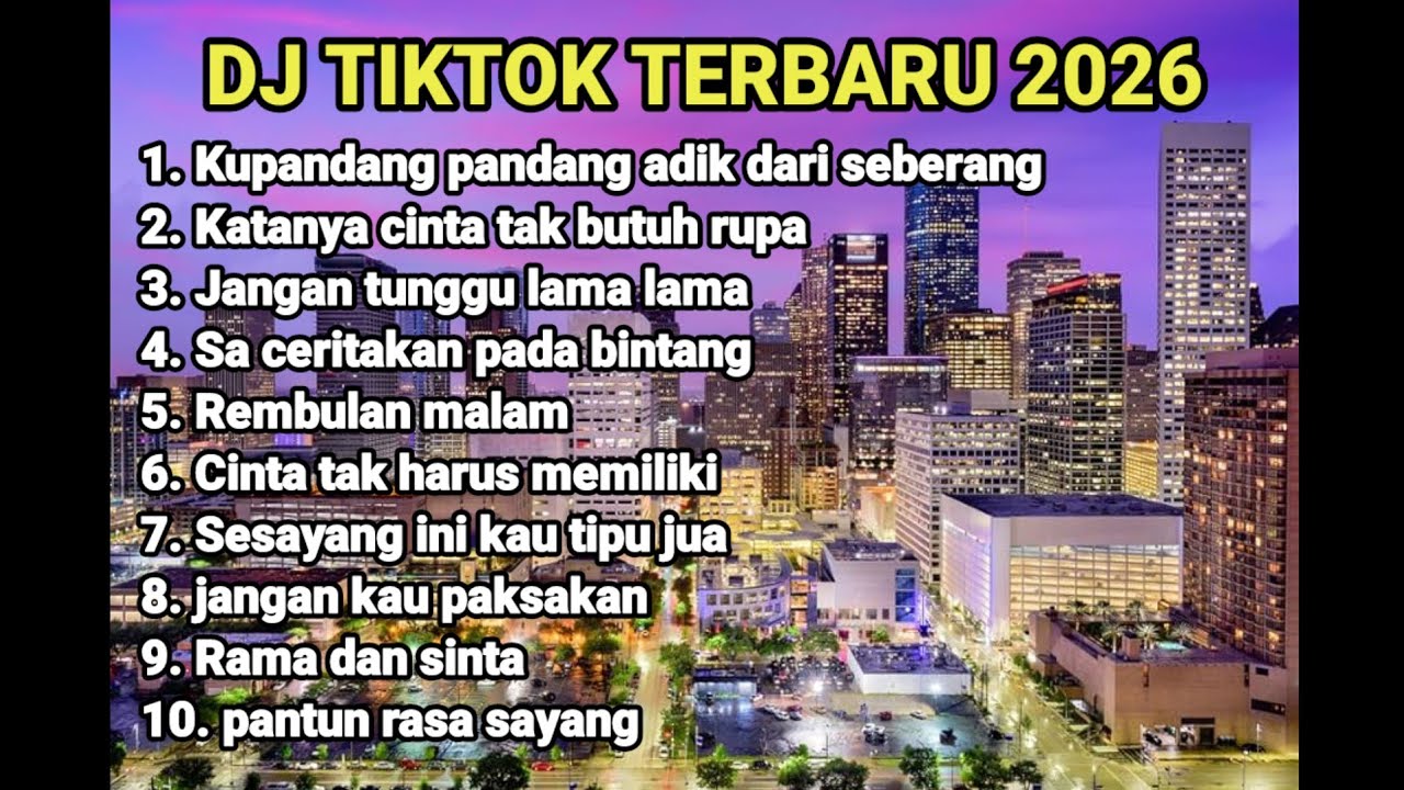 DJ TIKTOK TERBARU 2026 @RM_musik_nusantara
