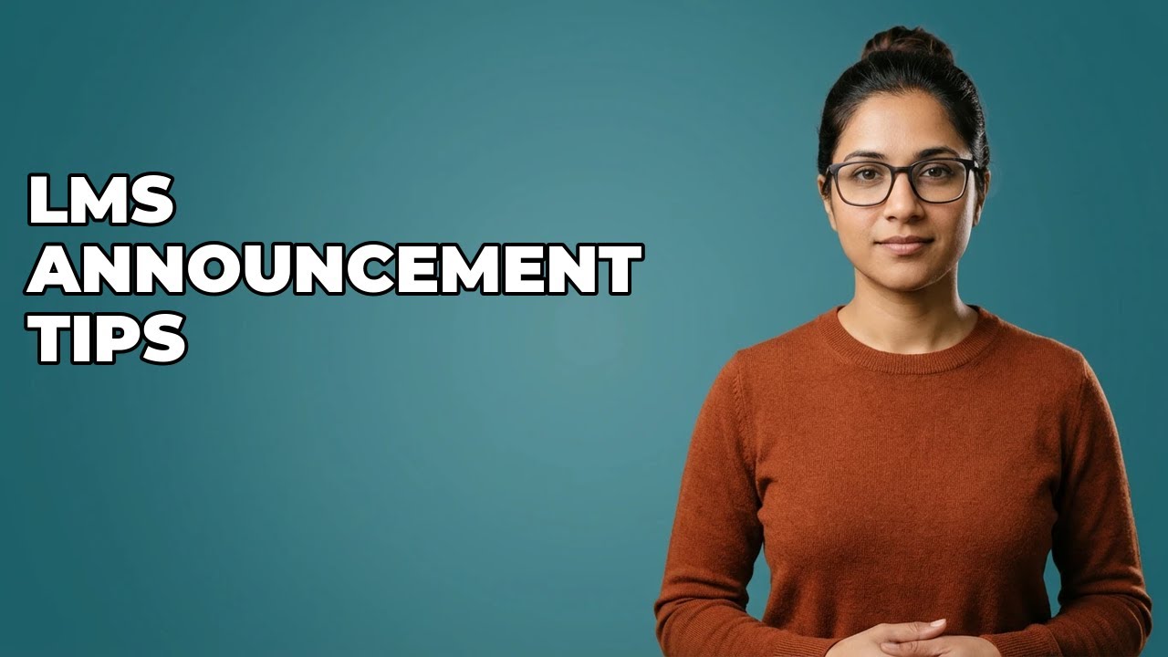 Can I Draft A New LMS Announcement?