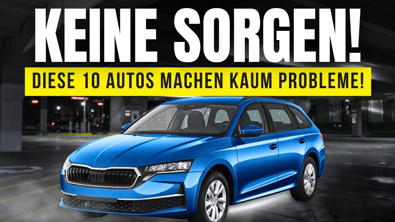 Vergiss TEURE Reparaturen! Diese 10 Autos sind die günstigsten im Unterhalt!
