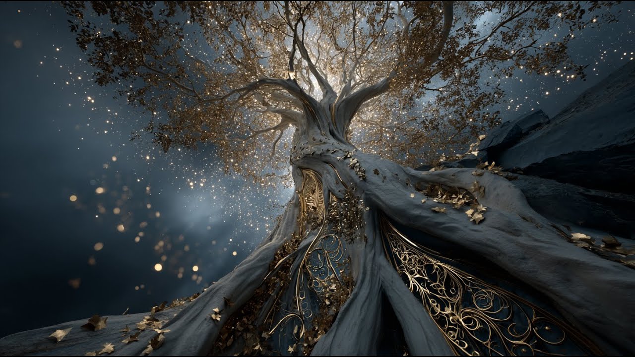 Laurelin's Night Embrace | Tolkien-Inspired | Silmarillion Ambient Music