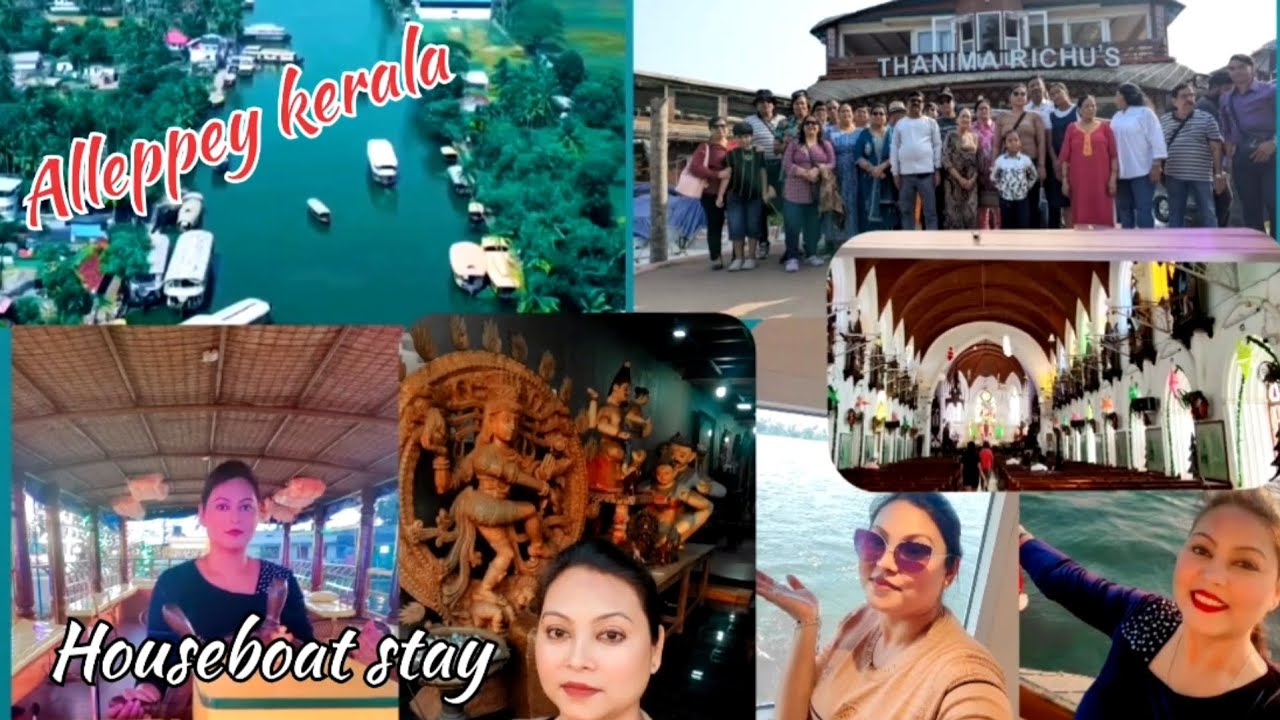 Alleppey kerala  | Houseboat stay  | Houseboat experience Alleppey Kerala  |kochi tour |