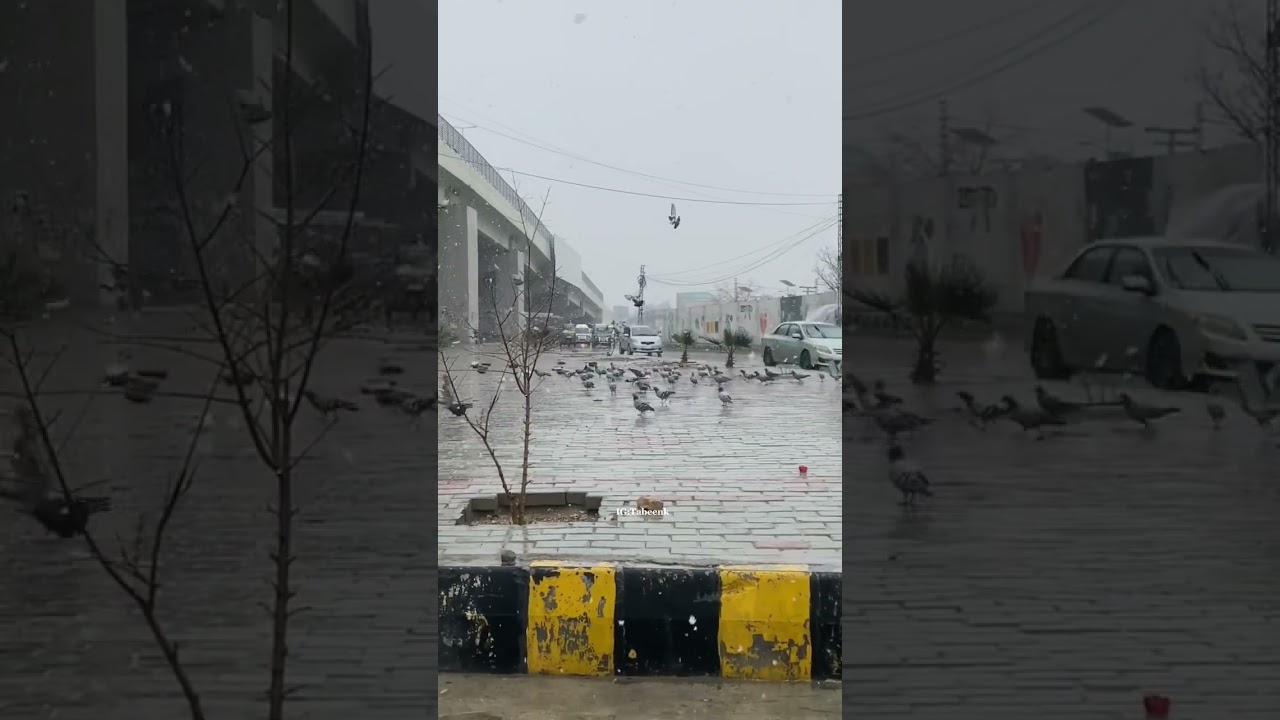 Quetta just got the first snowfall Of 2023