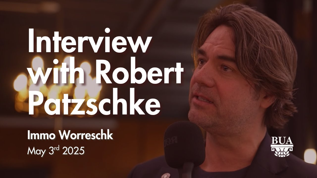 A Conversation with Robert Patzschke | BUA2025