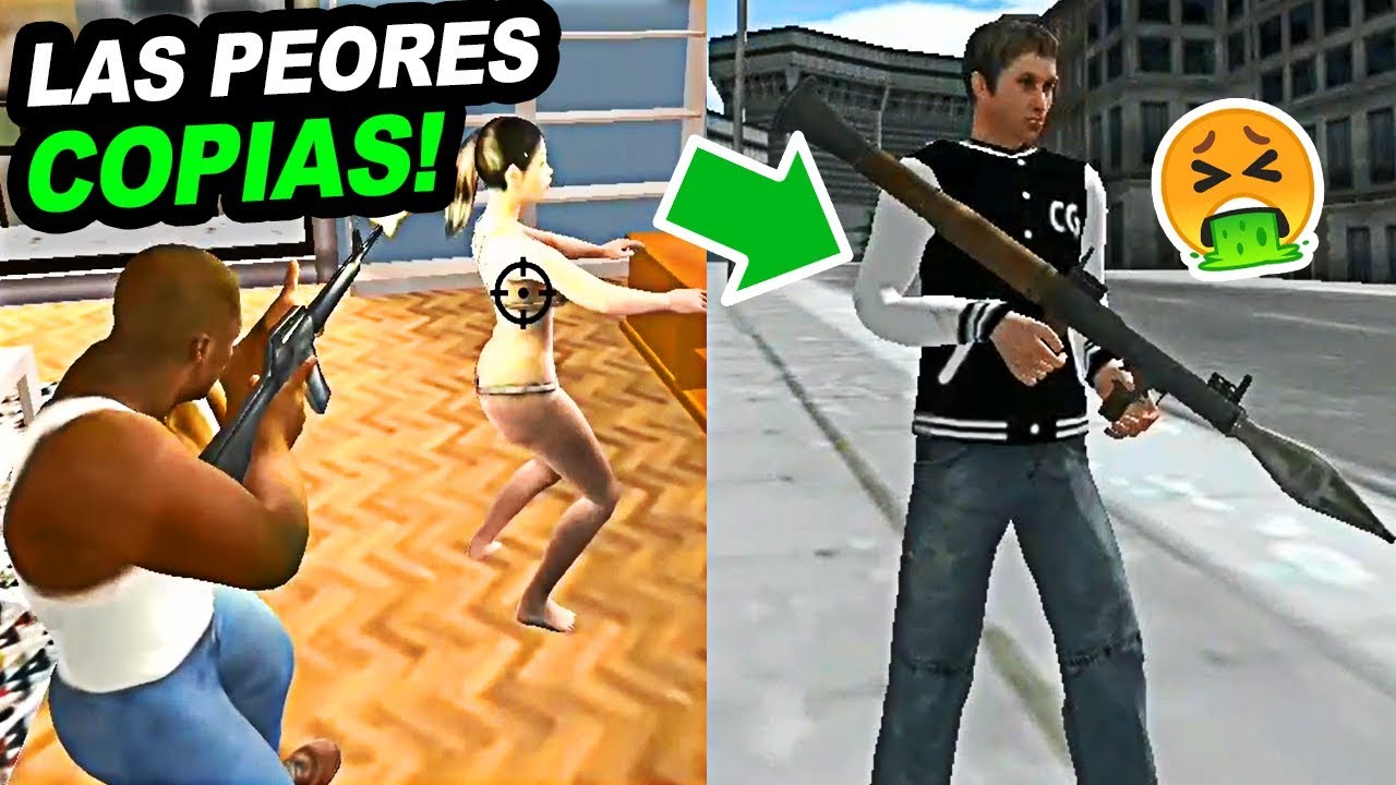 Estas son las Peores Copias Baratas del Gta San Andreas !