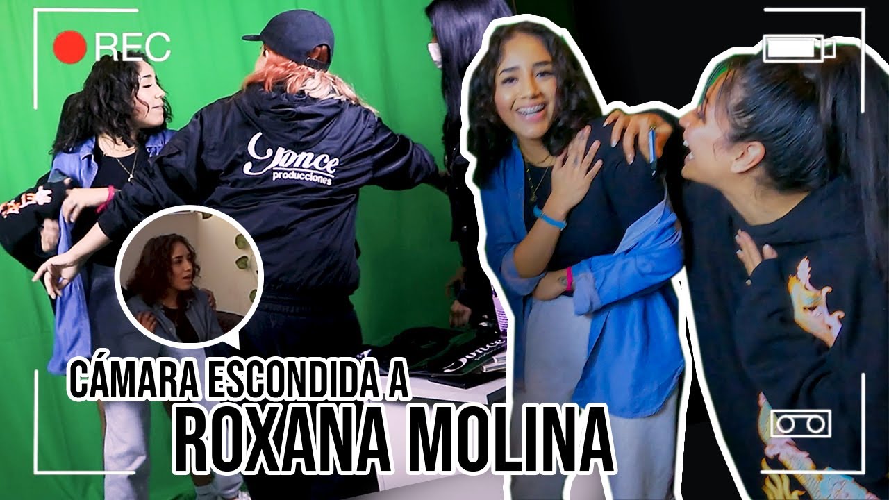 CÁMARA ESCONDIDA A ROXANA MOLINA | TERMINA M4L 😬😯 | VITTERI PONCE