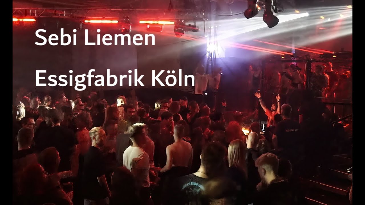 Sebi Liemen @ Essigfabrik Köln | Techno DJ Set