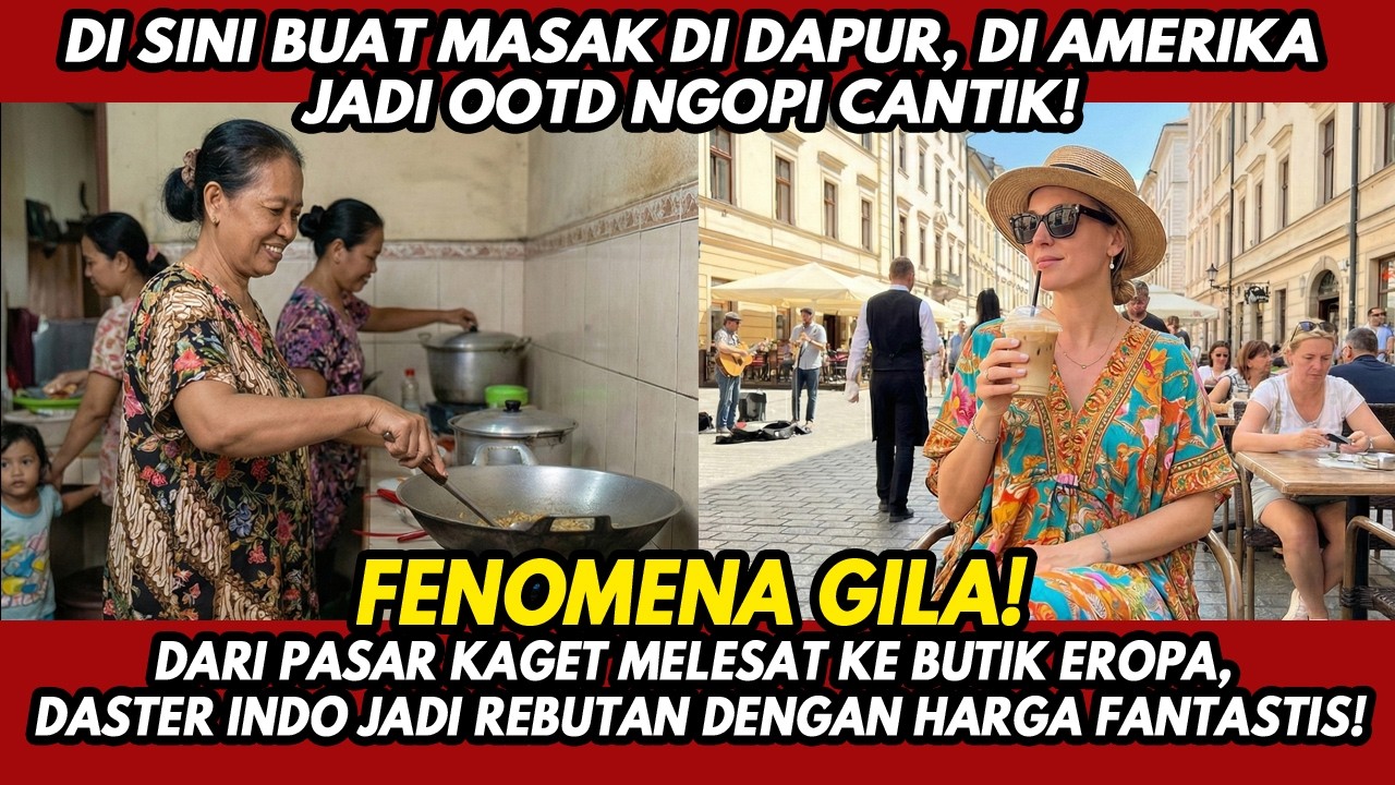 DASTER 30 RIBU JADI 800 RIBU?! BULE AMERIKA RELA ANTRÉ DEMI BAJU INI!