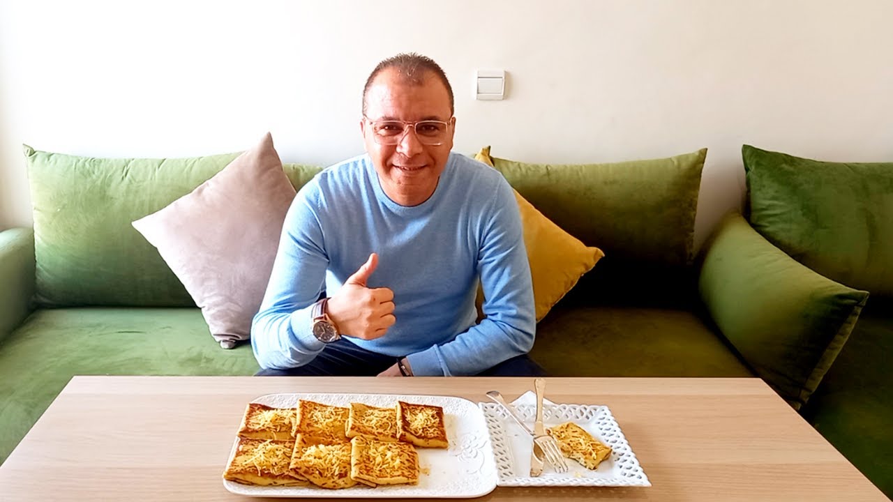 Crêpes Farcies aux Crevettes / كريب معمر بالكروفيط
