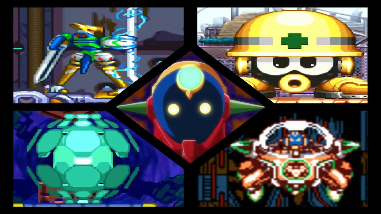 Mega Man Z Chaser All Bosses