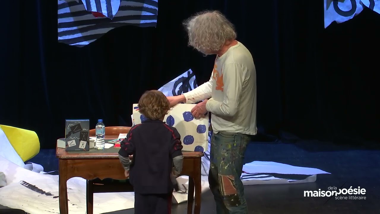 LA DANSE DES MAINS - Une lecture - Hervé Tullet à la Maison de la poésie
