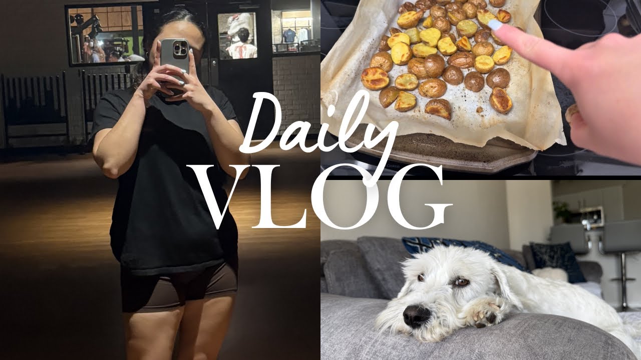 Unos días en mi vida en Texas 📍| running con mi perrito + gym + cooking  🧑‍🍳 ,vlog ✨
