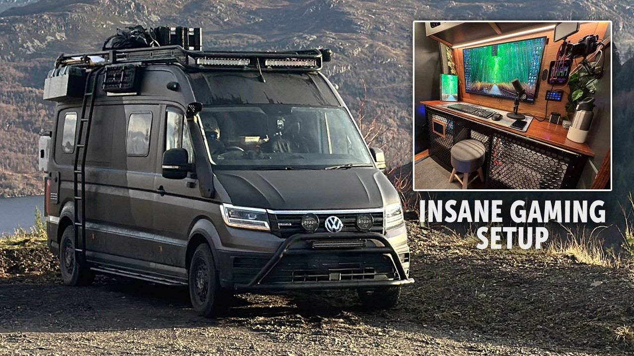 INSANE Off Road Gaming Campervan Conversion 