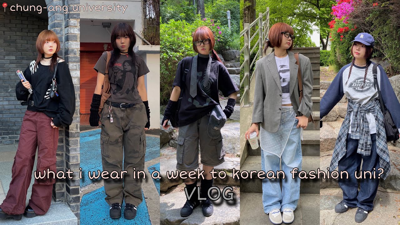 Солонгос загварын их сургуульд юу өмсдөг вэ? /7хоног/ what i wear in a week to korean fashion uni?