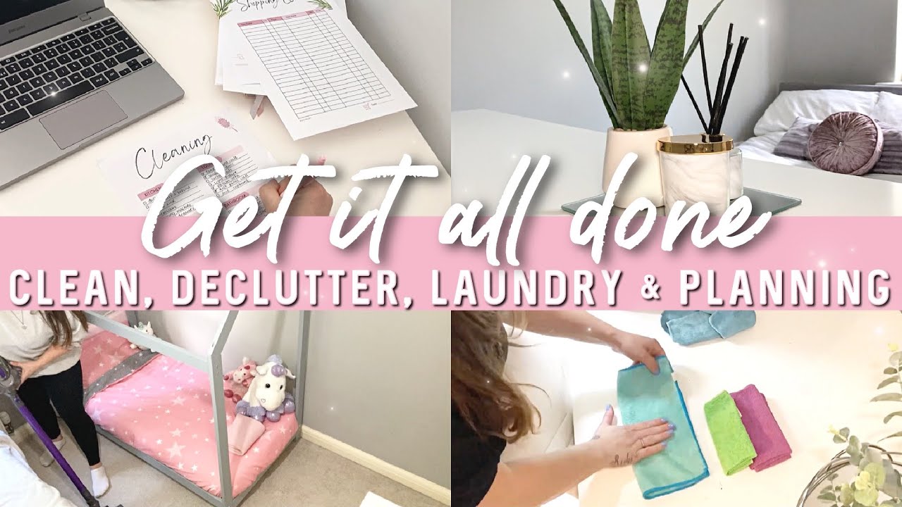 LAUNDRY DAY | CLEAN DECLUTTER ORGANISE | PLAN WITH ME | 