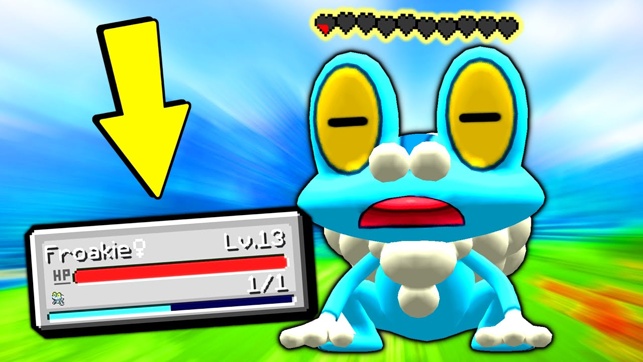 Minecraft Pixelmon But Pokemon Have 1 HP