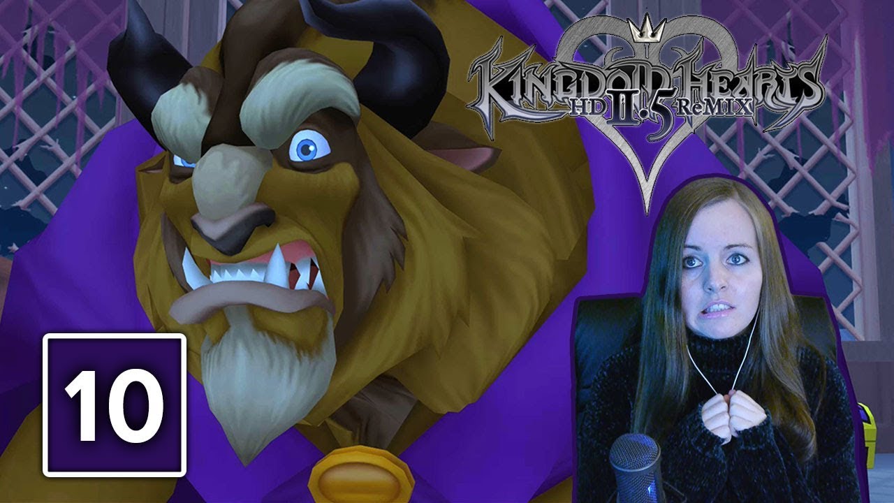 BEAST BOSS FIGHT | Kingdom Hearts 2.5 Final Mix Gameplay Walkthrough Part 10