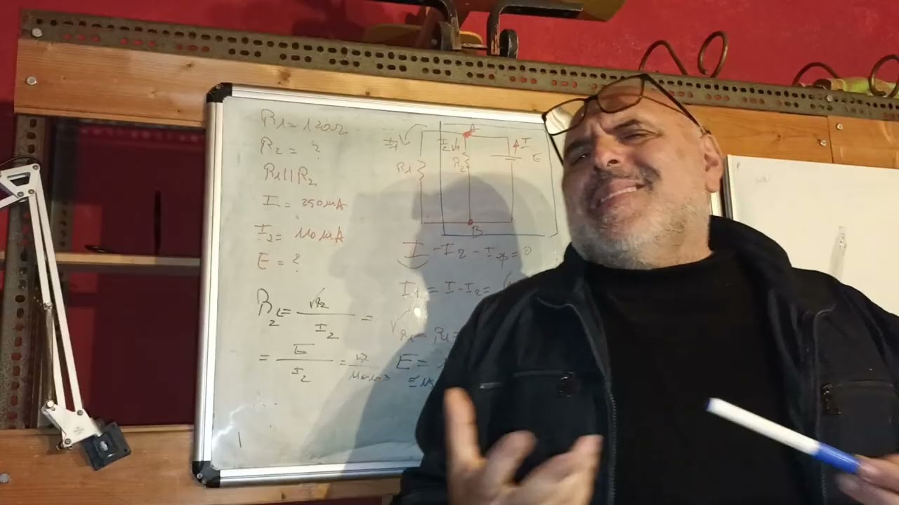 Fisica: Lezione sui circuiti tramite la legge di Ohm, terza parte, 11 marzo 2026