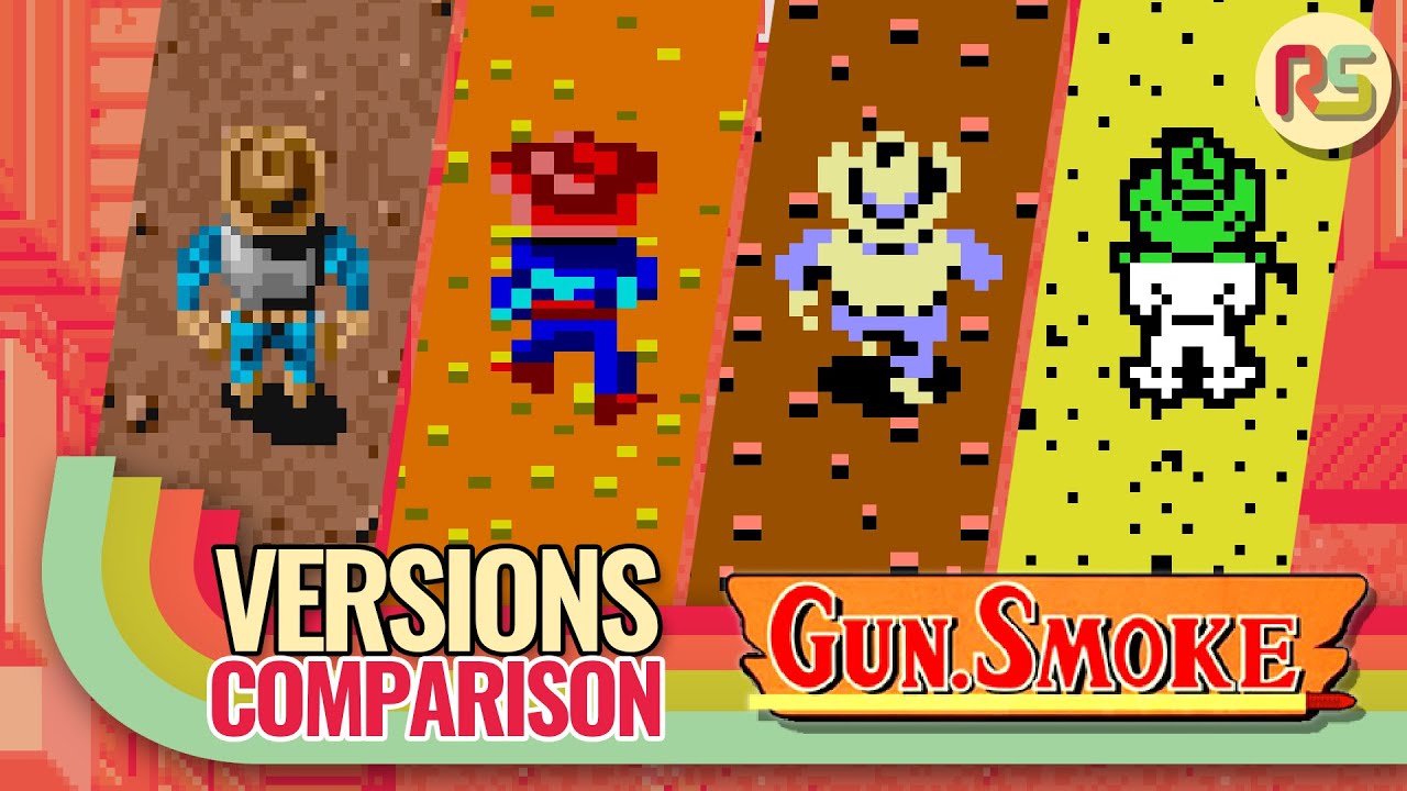 Gun.Smoke 🌵 Versions Comparison ▶ Game Ports Evolution