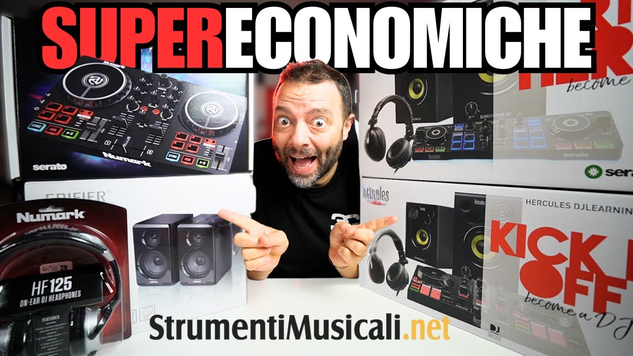 3 KIT SUPERECONOMICI PER DJ | Il SETUP DJ PER INIZIARE SPENDENDO POCO | Strumentimusicali.net