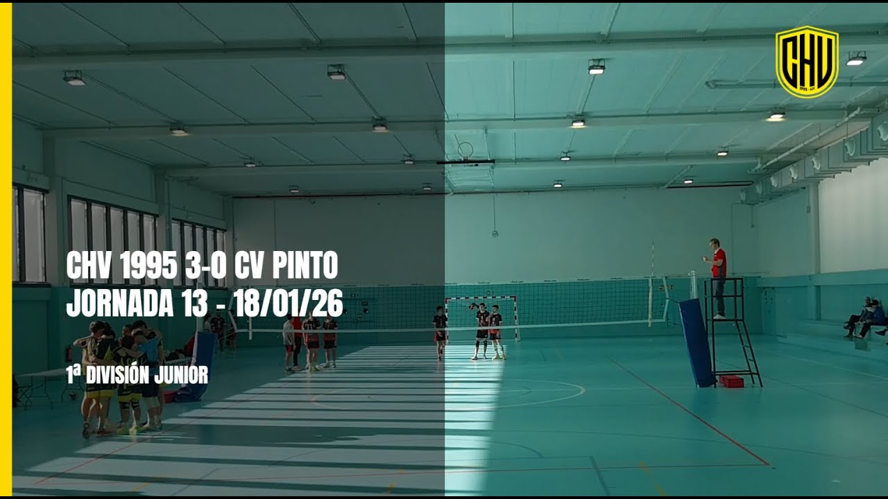 J13 (Jr). CHV 1995 3 - 0 CV PINTO (1 División Nacional 18/01/26 | Temporada 25/26 )