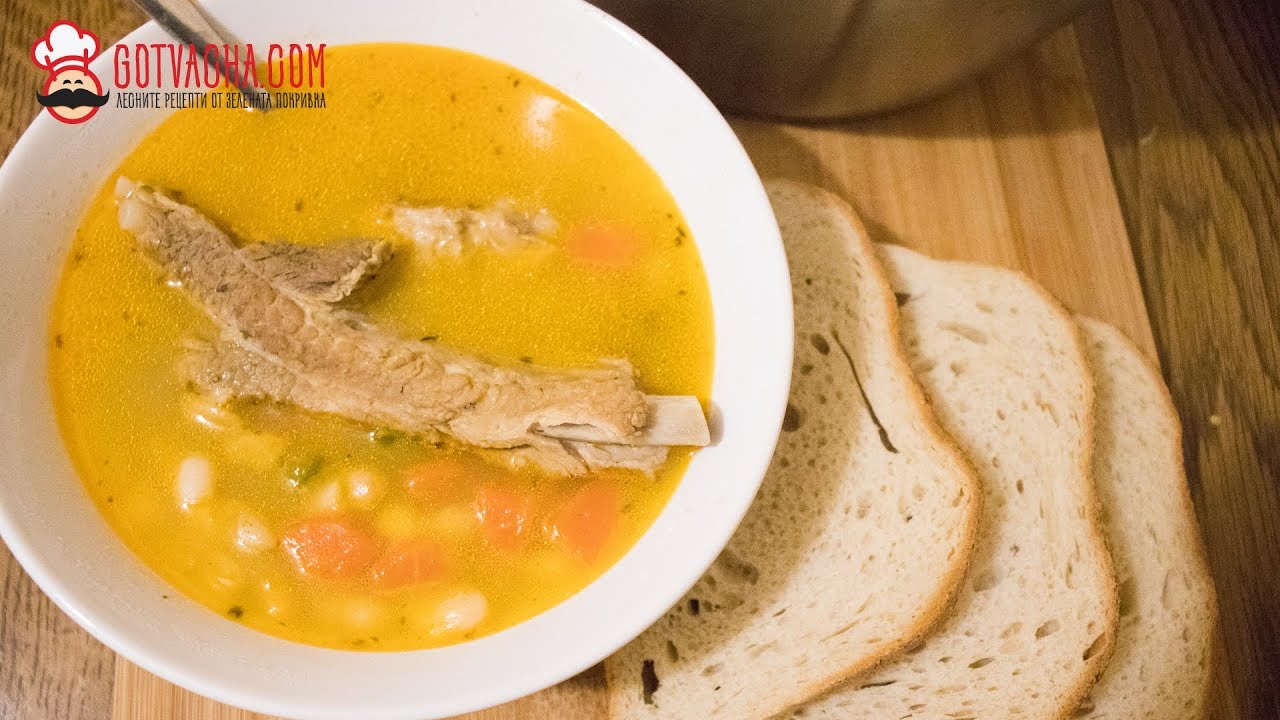 Боб със свински ребра