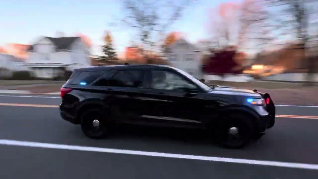 Southington Police Department Car 10, and Car 3 responding to a Domestic Dispute