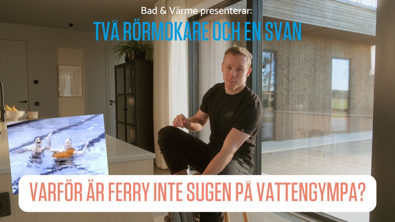 Tv&aring; R&ouml;rmokare och en Svan: Varf&ouml;r beh&ouml;ver du en vattenfelsbrytare?